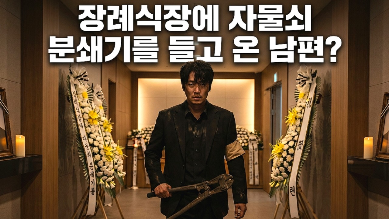 남편이 장례식장에 쇳덩이를 들고 나타난 이유