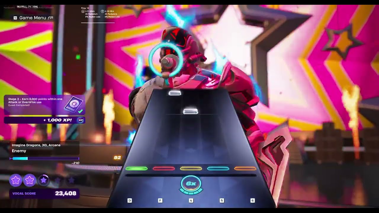 Fortnite Festival Imagine Dragons x J.I.D - Enemy Flawless 100%