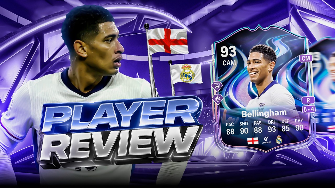 93 ОТВЕТЬТЕ НА ЗОВ ИГРОКА &laquo;БЕЛЛИНГЕМ&raquo; - ОБЗОР ИГРОКА EA FC 26 ULTIMATE TEAM