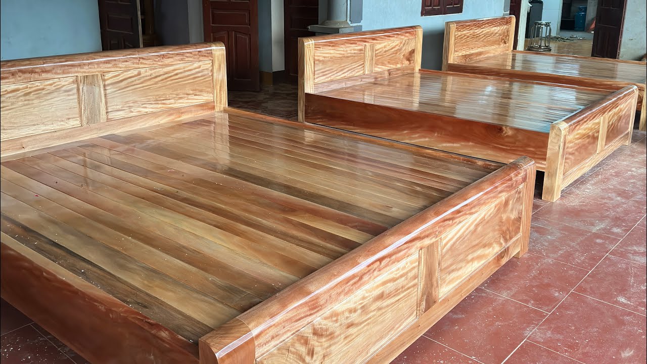 Giường tủ gỗ lát chun 2mx2m2 lh đặt hàng alo e ngay 0984003997