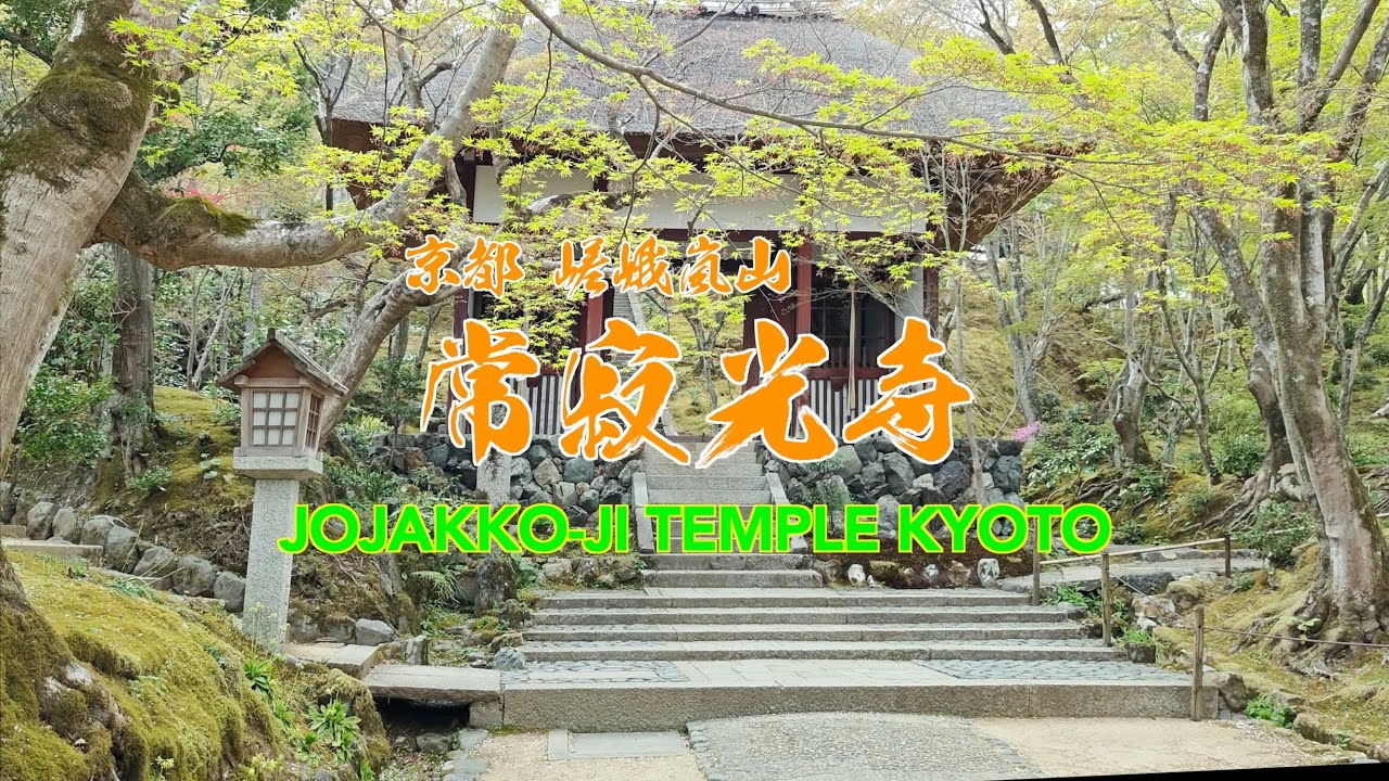 【４K絶景旅】京都 嵯峨嵐山 常寂光寺　JOJAKKO-JI TEMPLE KYOTO