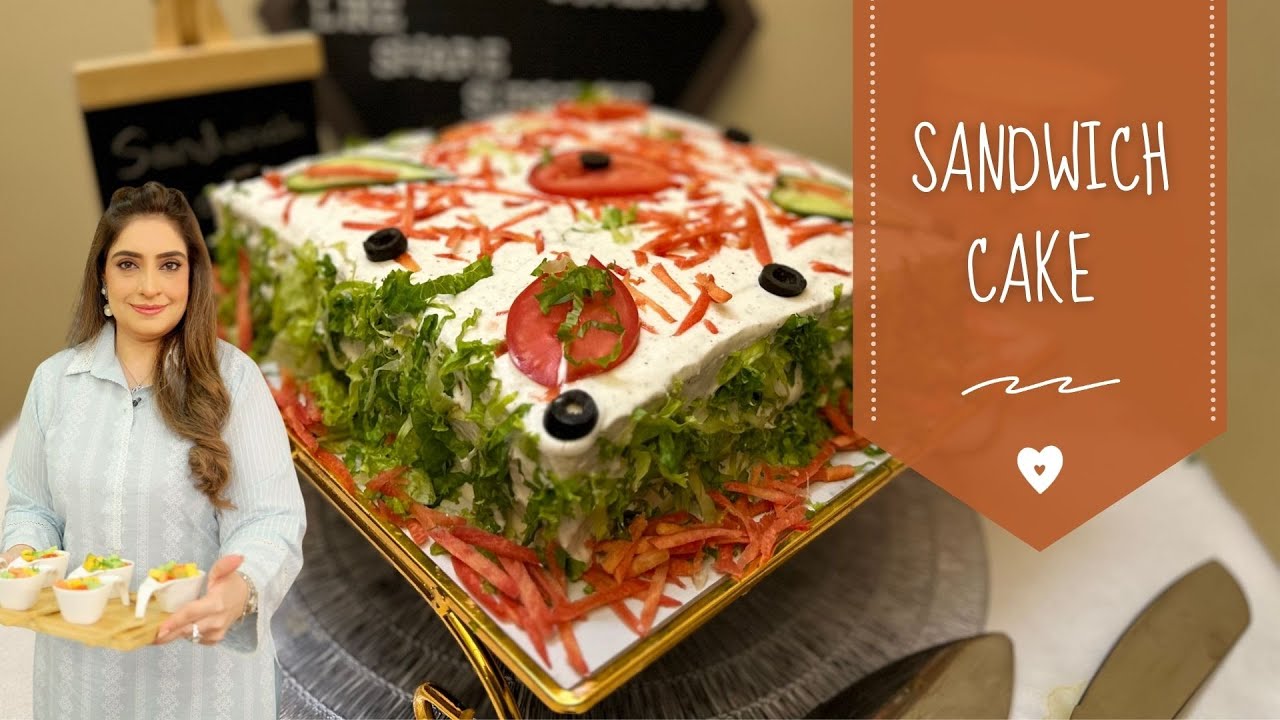 Special Sandwich Cake | How to make Sandwich at Home | Sandwich Recipe | Cooking Tutorial 2024