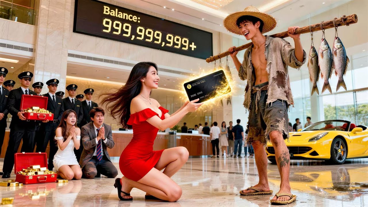 man humiliated by staff while withdrawing money,but he is man of billionaire woman,staff panicked！