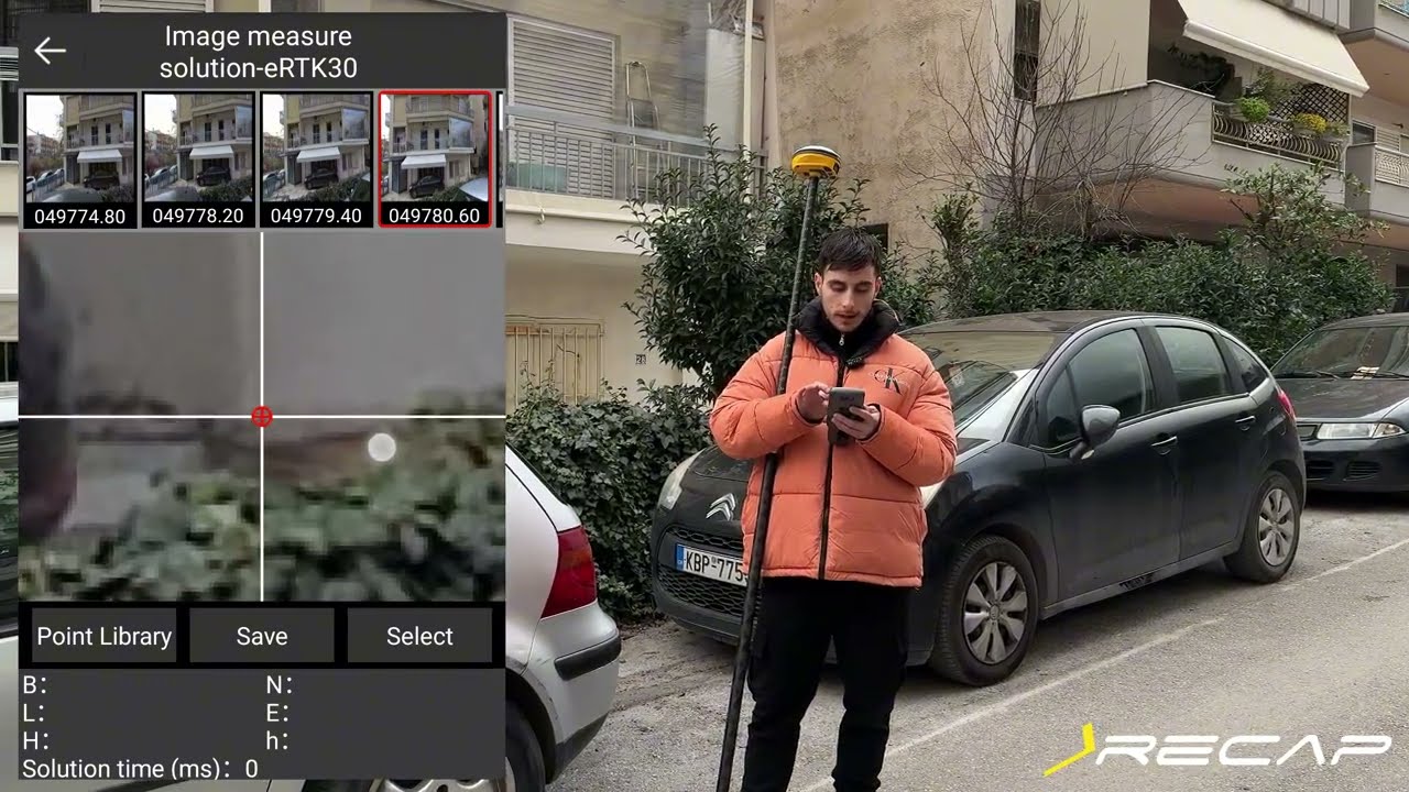 e-survey eRTK30 | Φωτογραμμετρική αποτύπωση με κάμερα 📷| Visual survey tutorial