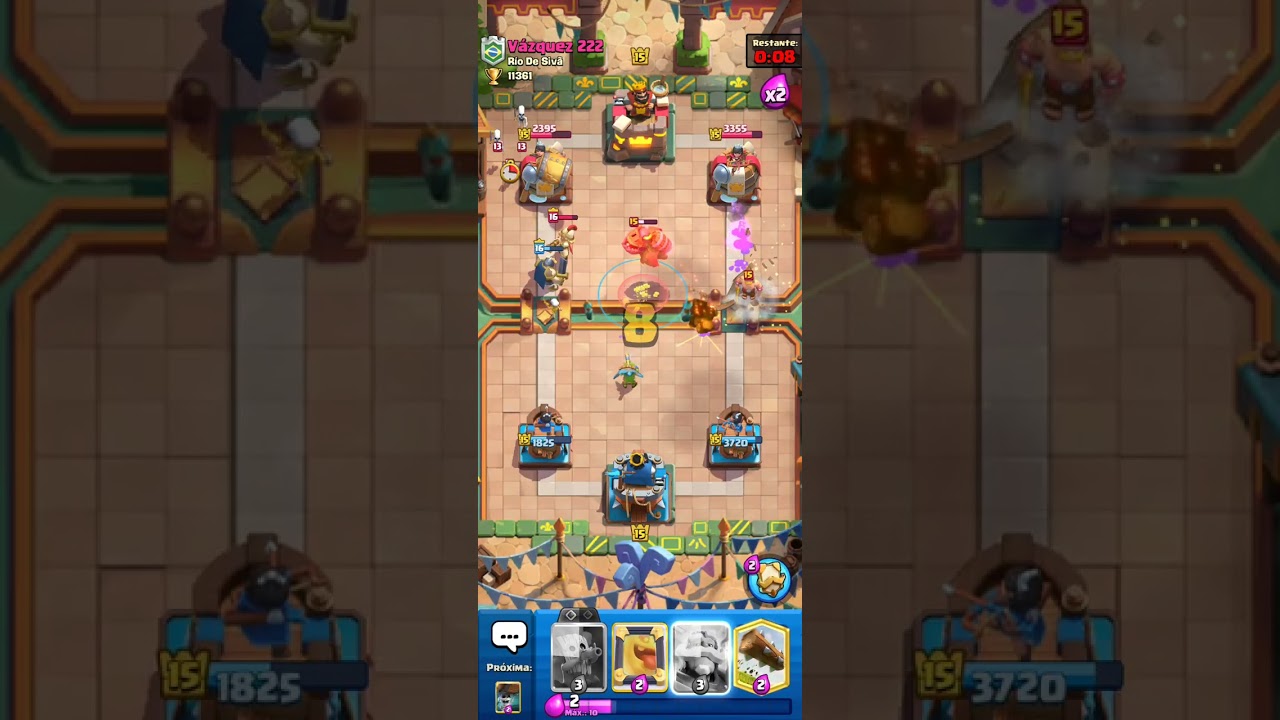 Rush aos 15.000.         #logbait #mobile #clashroyale