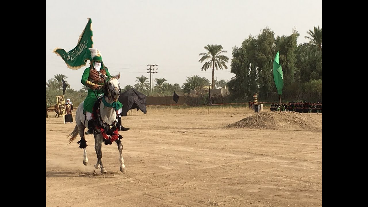 مصرع الامام العباس تشابيه الحفريه موكب الشيخ ناظم الدليمي بصوت الشيخ علي ناظم