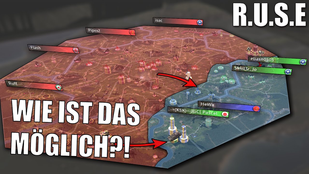 Das beste Gefecht des JAHRES! | R.U.S.E Kommentiertes Gefecht