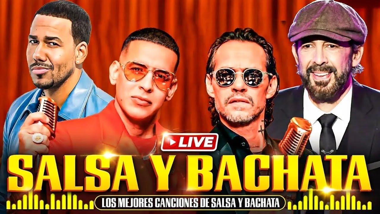 Mejor de Salsa y Bachata 2025 - Marc Antony, Enrique Iglesias y Más
