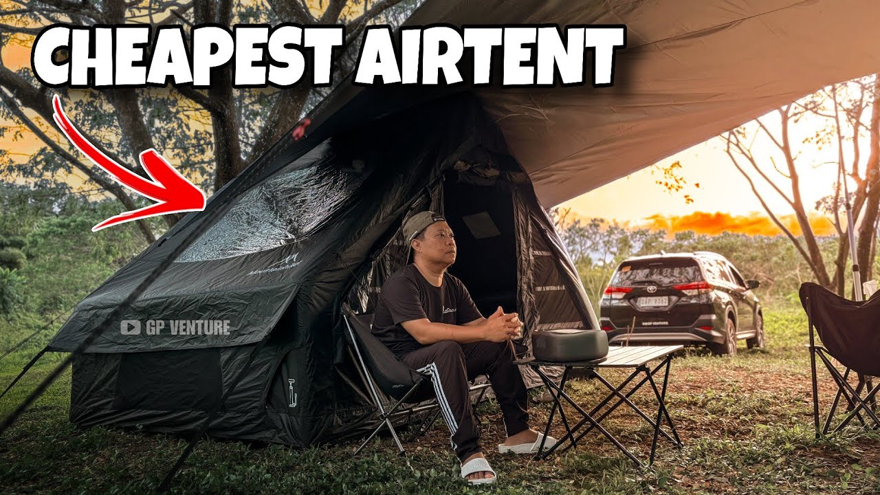 WATCH THIS Before Camping at The Rio at Magdalena (Laguna) | River Camping + Starry Night Air Tent