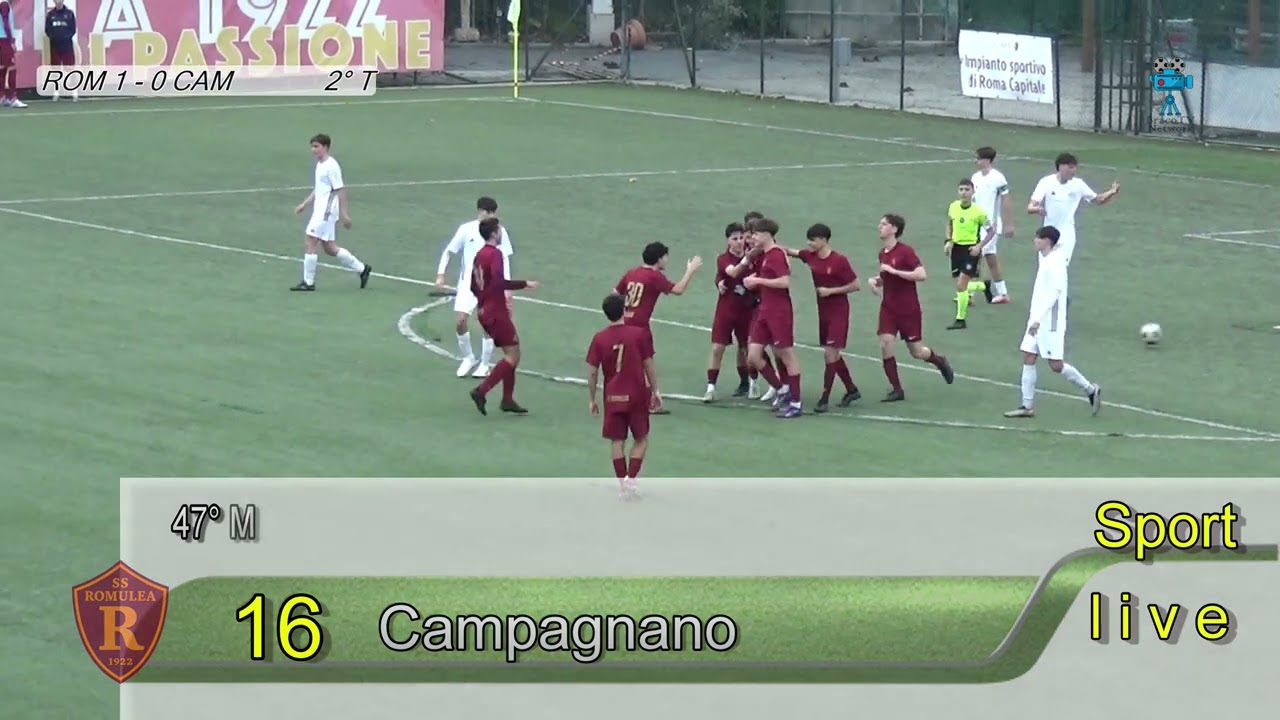U17 Elite Campionato 2024-2025 15° giornata Romulea vs Campus Eur Highlights