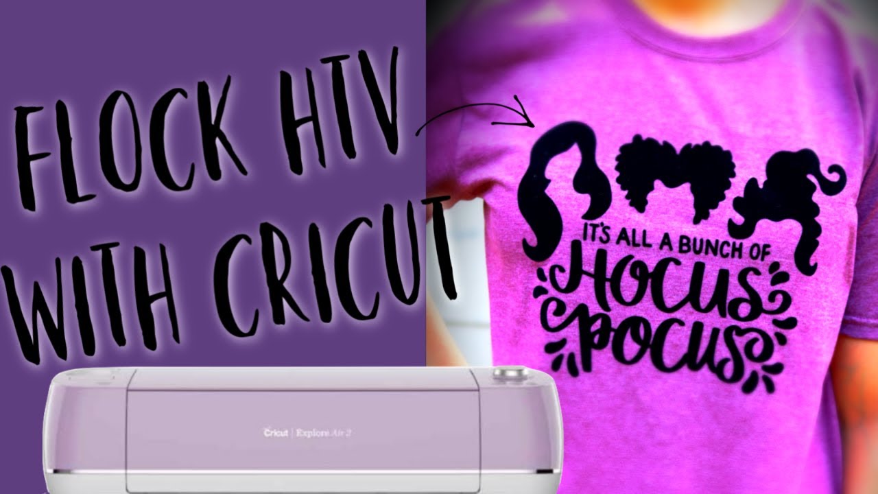 How To Use Flock HTV With Cricut