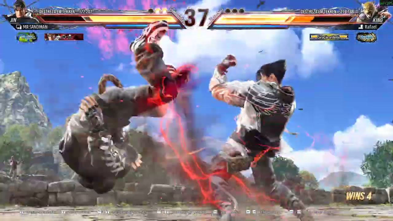 Tekken 8 online jin jazama vs king