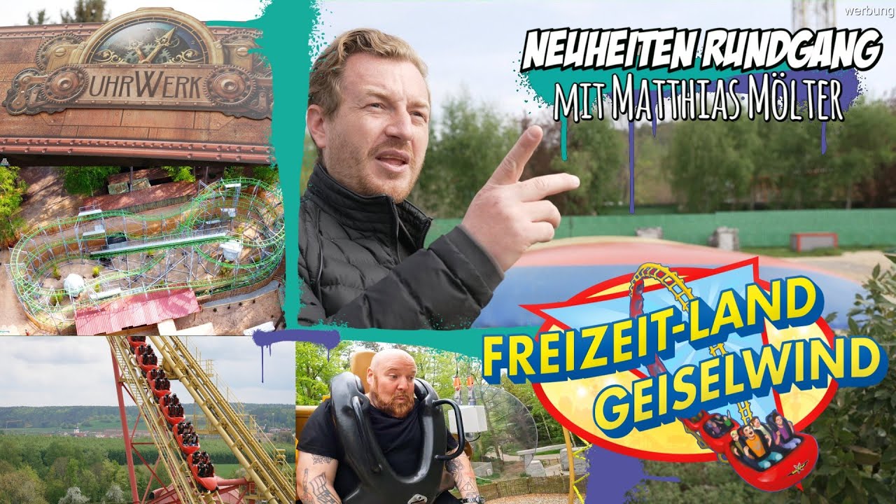 Freizeitland Geiselwind - Neuheiten Rundgang mit Matthias Mölter - Ride Review - 2022