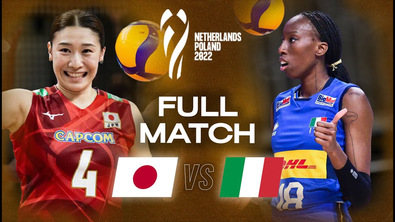 Japan 🇯🇵 vs. Italy 🇮🇹 - Women's World Championships 2022 | Full Match - Pool Play | Volleyball