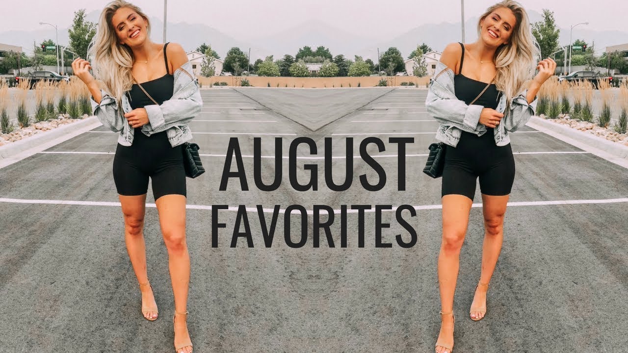 AUGUST FAVORITES | Fitness, Beauty, Food