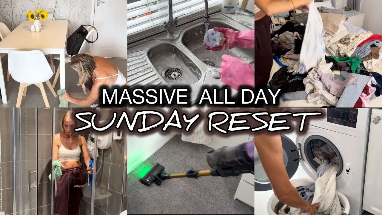 UK STAY AT HOME MOM CLEAN WITH ME 2025 | DISASTER HOUSE RESET | HUGE MOTAVATION | UK MOM LIFE | 