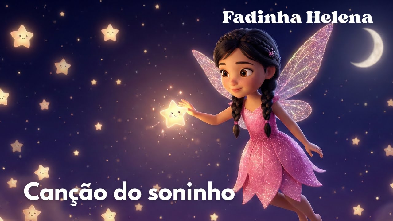 MÚSICA INFANTIL PARA DORMIR 🎤🎼 | Canção do soninho da Fadinha Helena 🌸