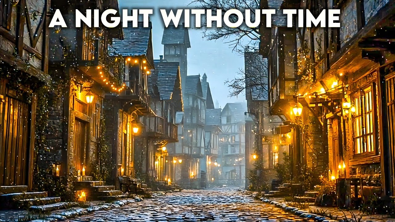 When Night Falls in a Medieval Kingdom 🌙 | Calm Fantasy Ambience