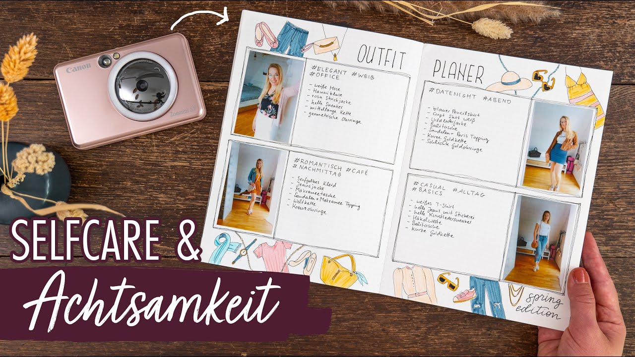 Achtsamkeit im Bullet Journal - wirklich kreative Layout Ideen!