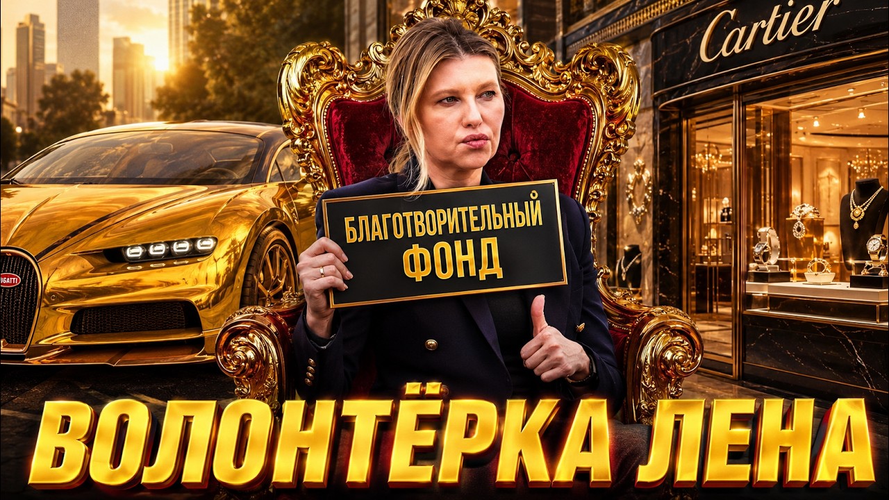 БИЗНЕС ЕЛЕНЫ ЗЕЛЕНСКОЙ НА БЛАГОТВОРИТЕЛЬНОСТИ. 95 КВАРТАЛ ПРИ ДЕЛЕ #новости