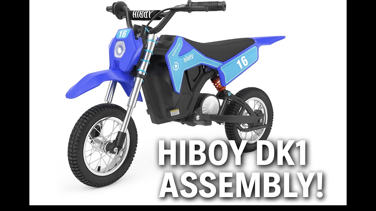 Hiboy DK1 Assembly Tutorial &mdash; How to Set Up This Kids Electric Dirt Bike in Minutes