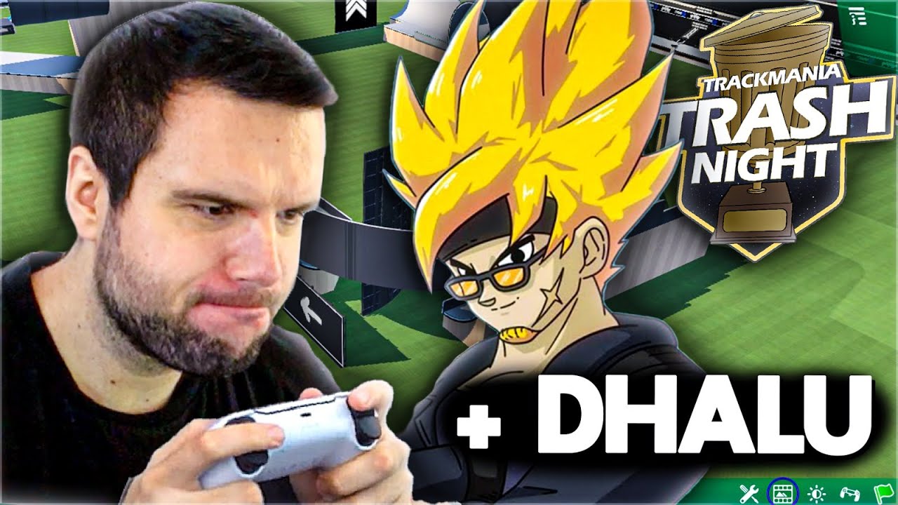 Dhalu als Special Guest in der TMTN! 🤣 - TrackMania Trash Night