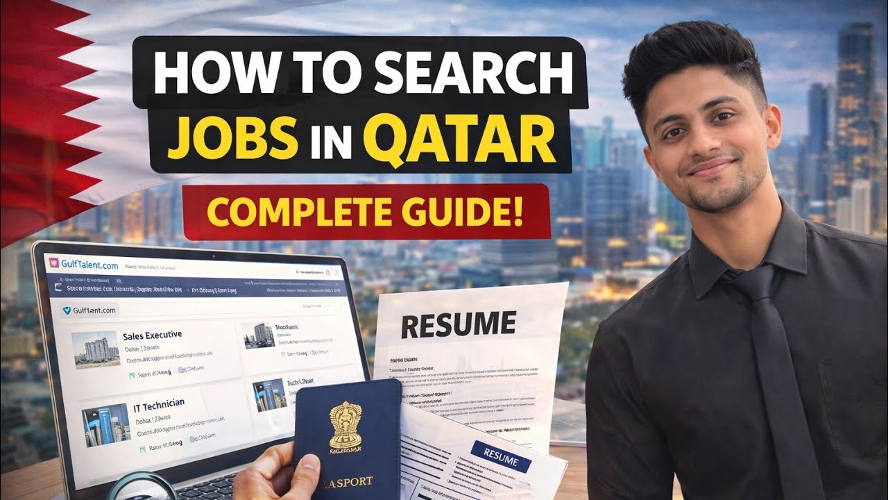 How to Search Jobs in Qatar | Step-by-Step Guide for Expats