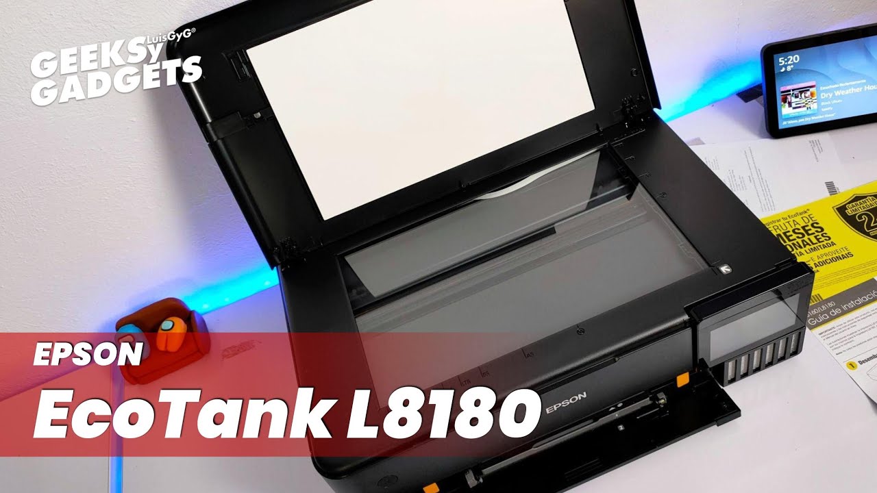 Epson EcoTank L8180 | Características, especificaciones y precio.