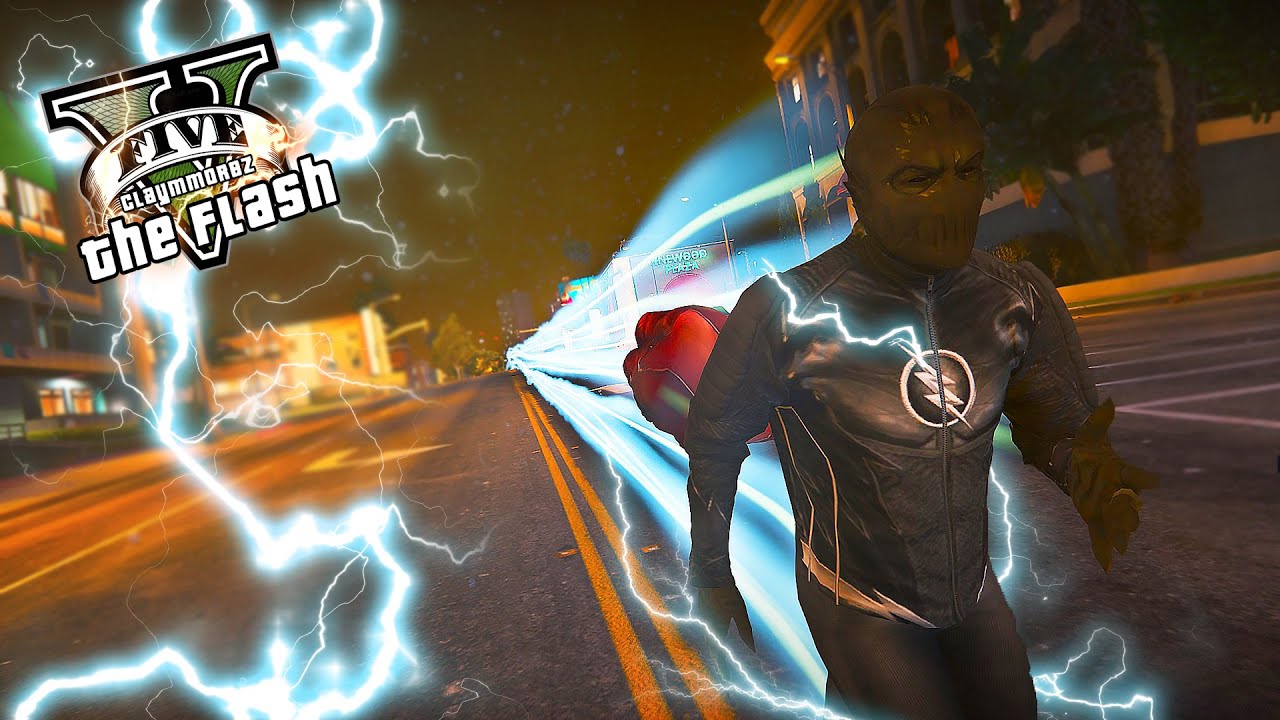 GTA 5 PC - The Chase Of Zoom In Earth 3 ! Another Zoom Rampage ! (Ultimate Flash Mod Gameplay)
