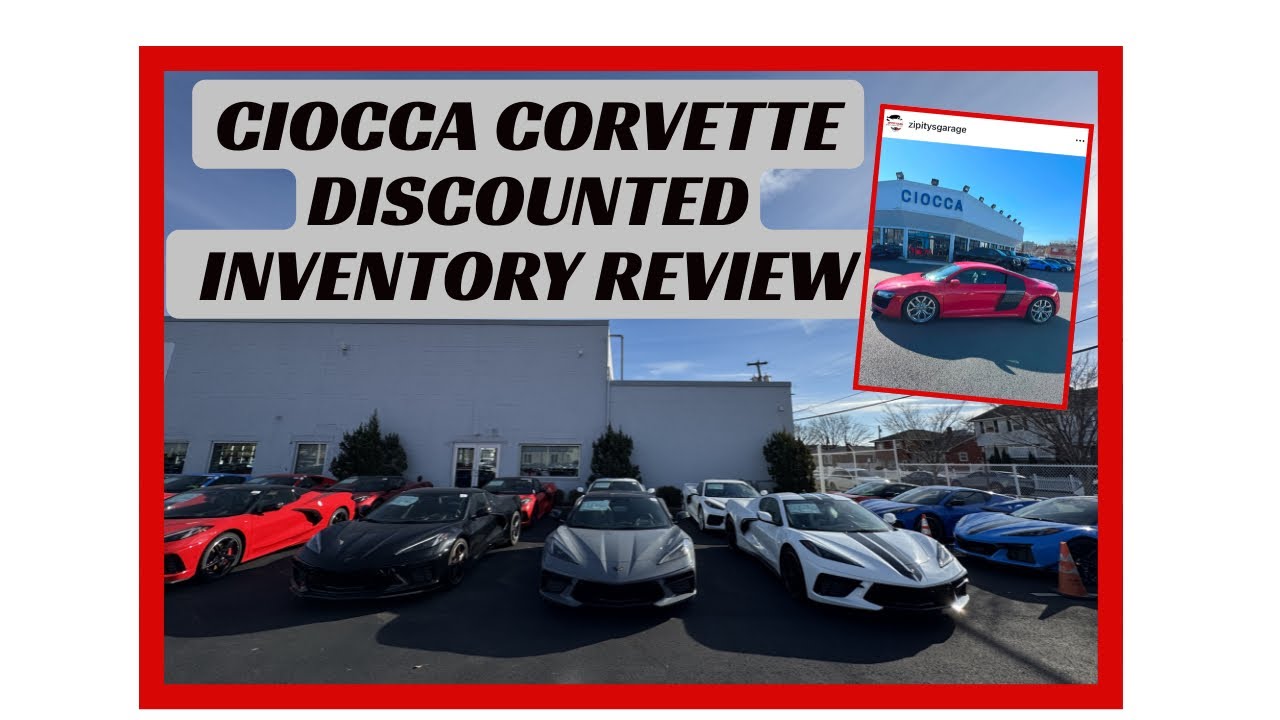 CIOCCA CORVETTE - Discounted Inventory! Check Out our Deepest Discounted Stingrays & More!