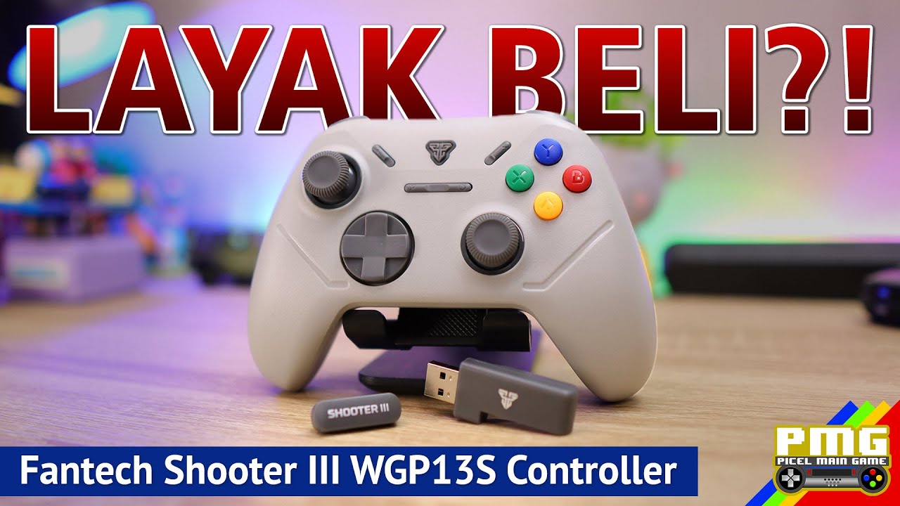 Harga sebanding sama fiturnya?! - Fantech Shooter III WGP13S Controller Review Indonesia