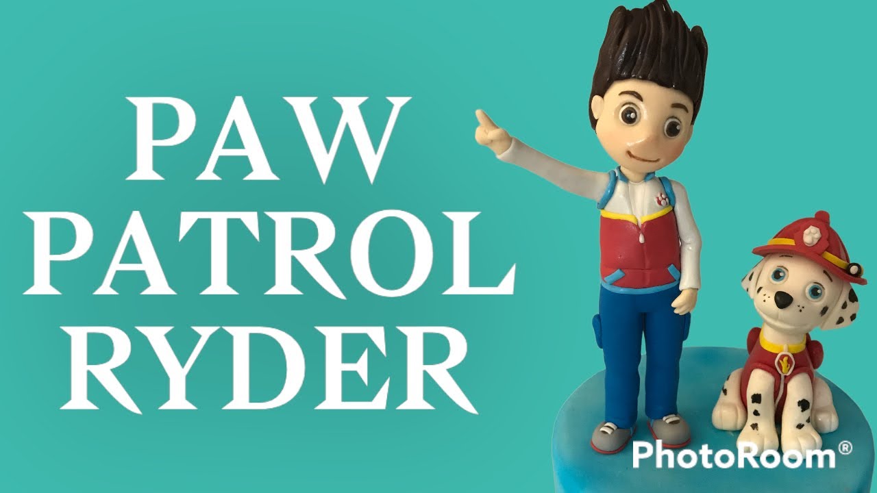 How to make Paw Patrol Ryder out of fondant