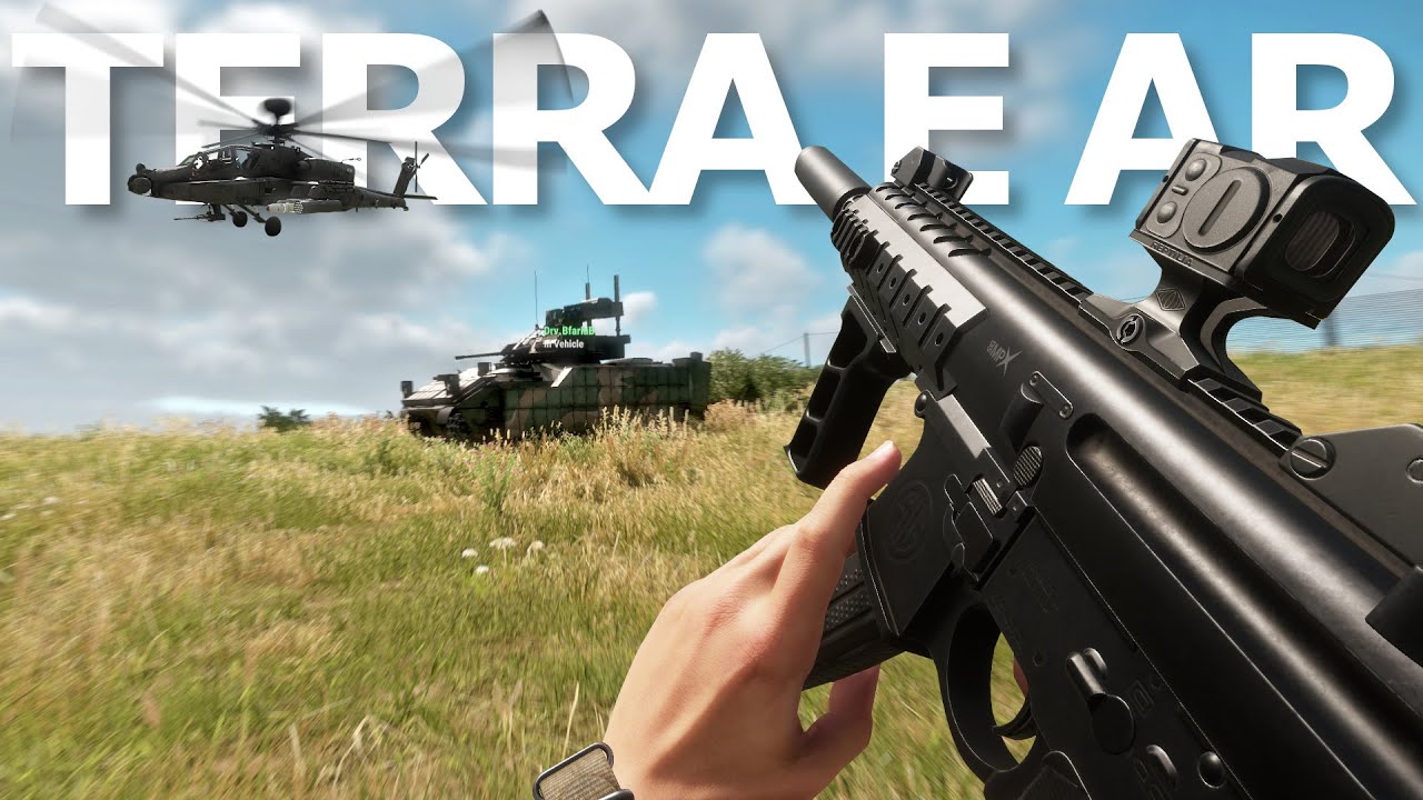 O PVP ENTRE TERRA E AR NO ARMA REFORGER É DE BRILHAR OS OLHOS