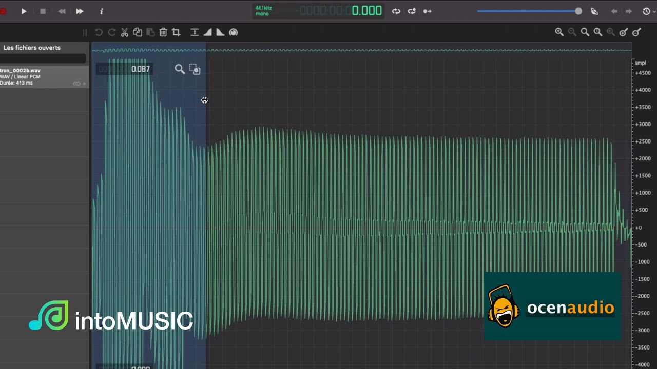 TUTORIAL - OCENAUDIO - Music Production - intoMUSIC