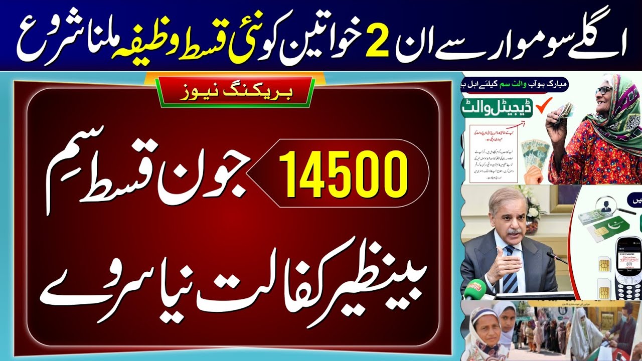 8171 Benazir Kafalat 2026 | Ehsaas Program 14500 Check | BISP New Update Today | Wallet SIM Apply