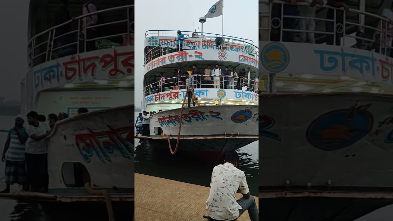 Evening at Munshiganj launch ghat... 🛳️⛴️🚢