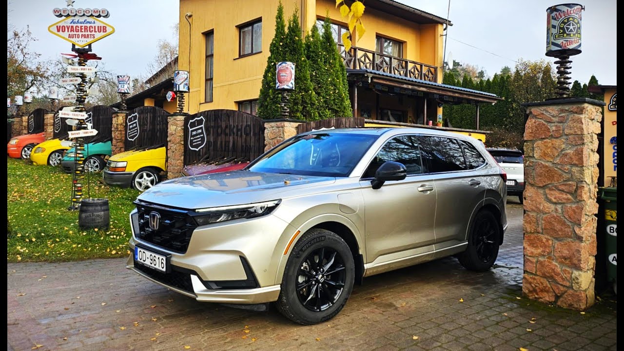 HONDA CR-V plug-in hibrīda versijā-APSKATS