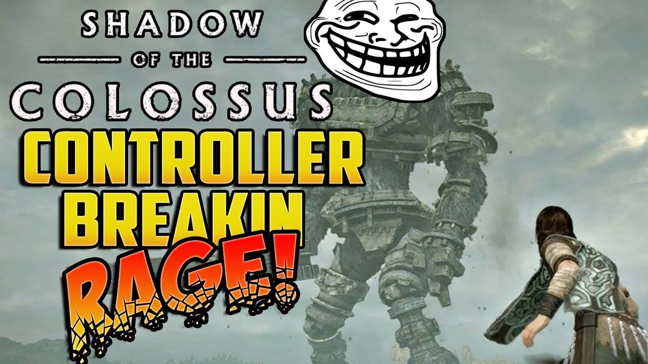 TRY NOT TO LAUGH! Shadow Of The Colossus Rage Montage!