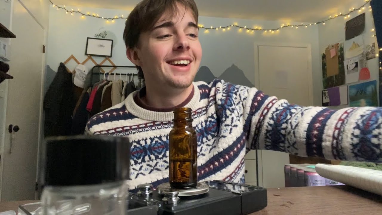 Making My Christmas Blend - Perfumery