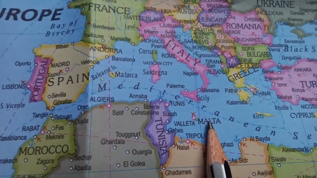 MALTA MAP