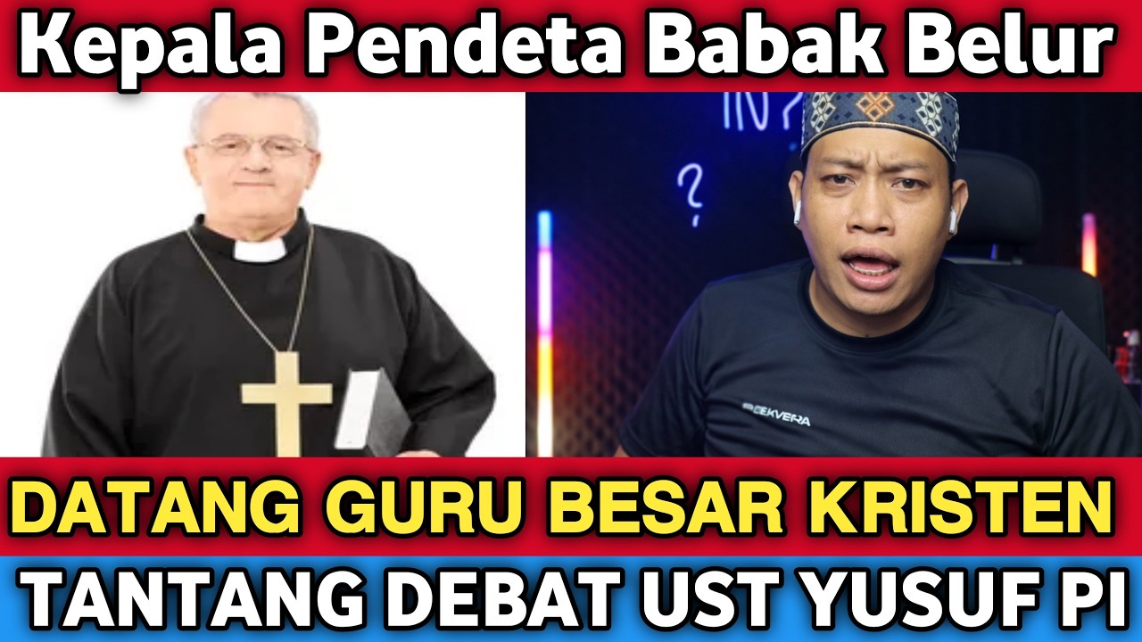 MEMANAS🔥GURU BESAR KRISTEN MENANTANG Ust YUSUF PI DEBAT