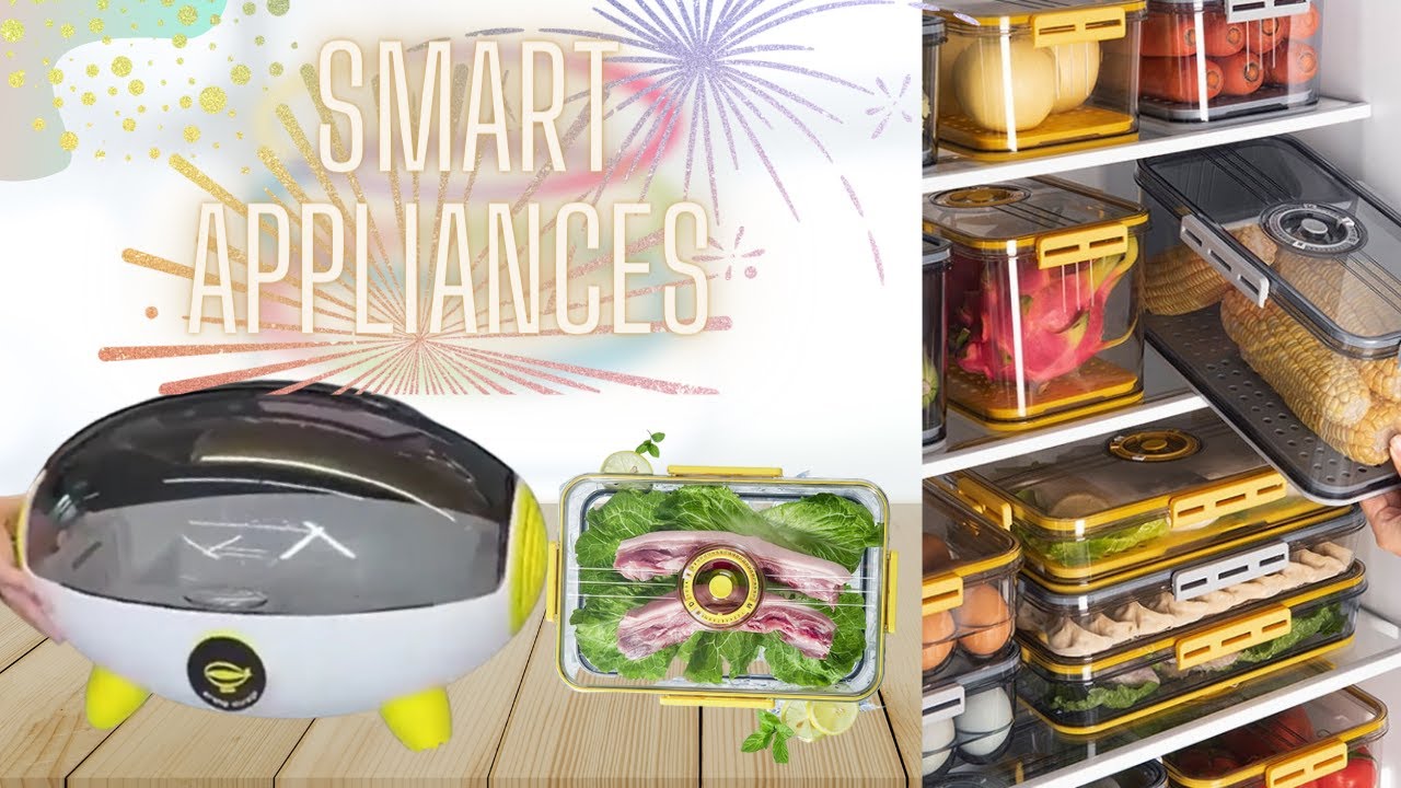 Smart appliances,#heart shape bottles #storage containers, #organized fridge | Explore the creation