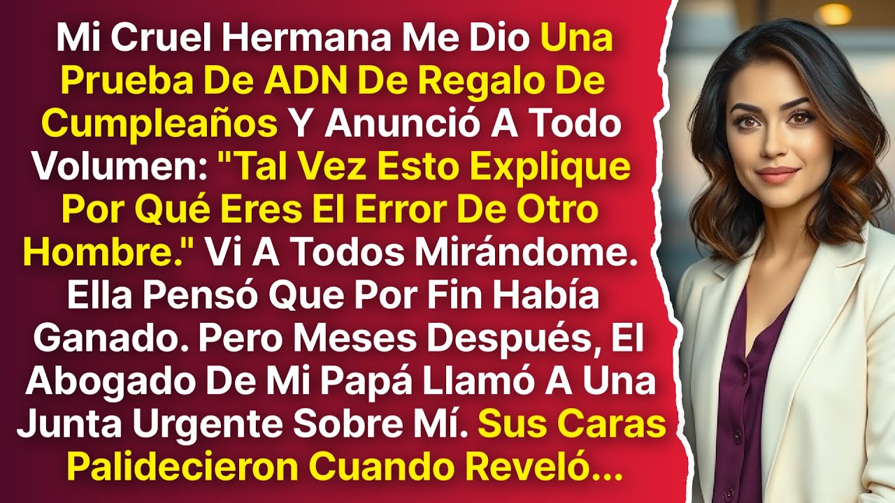 Mi Hermana Me Dio Una Prueba De ADN 
