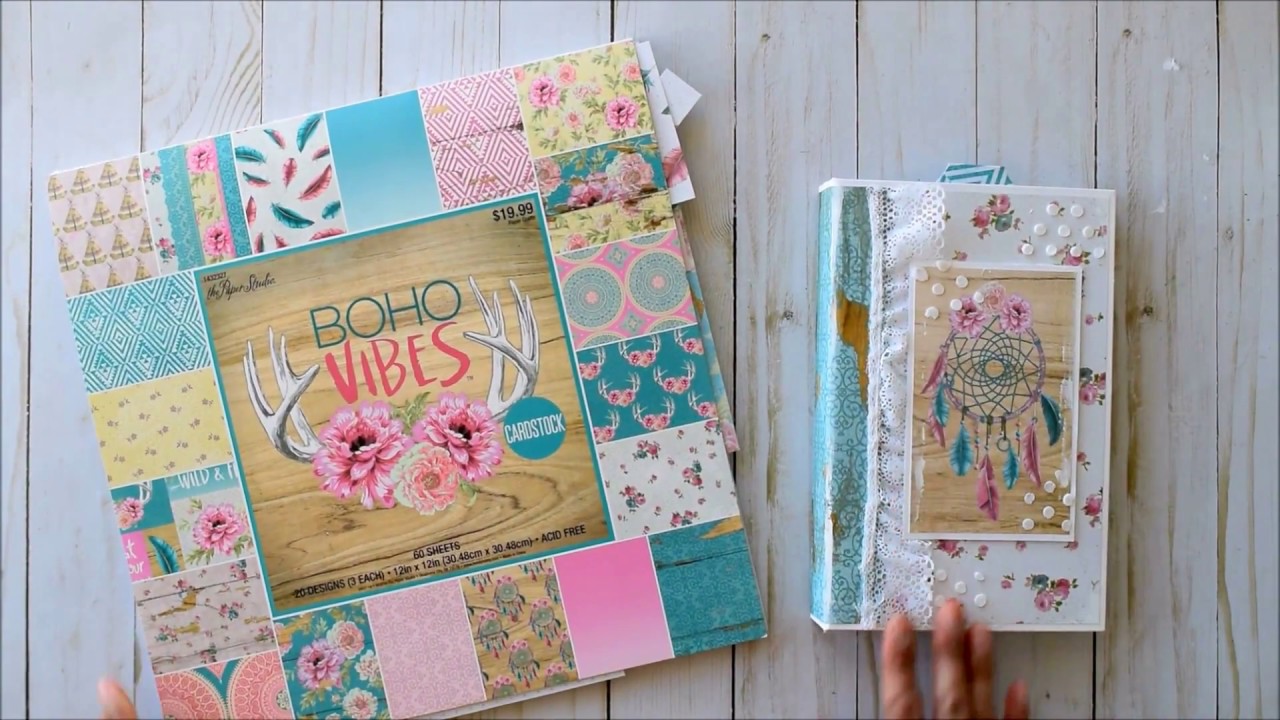 Folio Mini Album | BOHO Vibes - Paper Studio