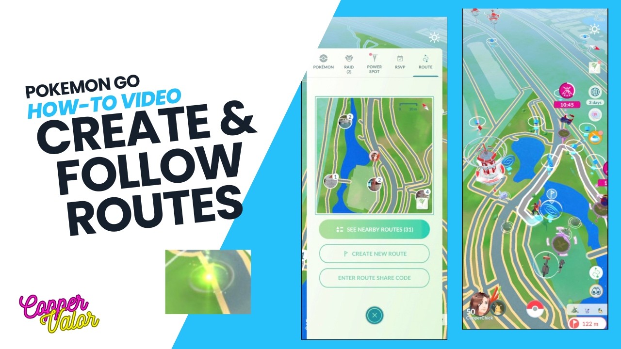 Маршруты в Pokémon GO | Как СОЗДАТЬ И ПРОЙТИ
