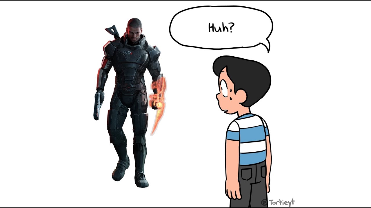 We're From The Future meme (Mass Effect)