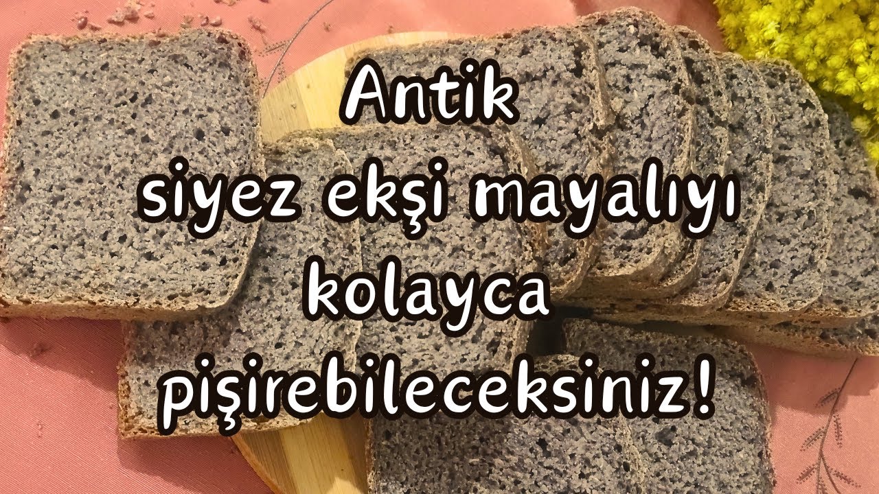 SİYEZ EKMEĞİ  EKŞİ MAYALI 2 ‼️Herkes yapsın diye‼️Çok detaylı‼️#siyez #ekşimaya #ek