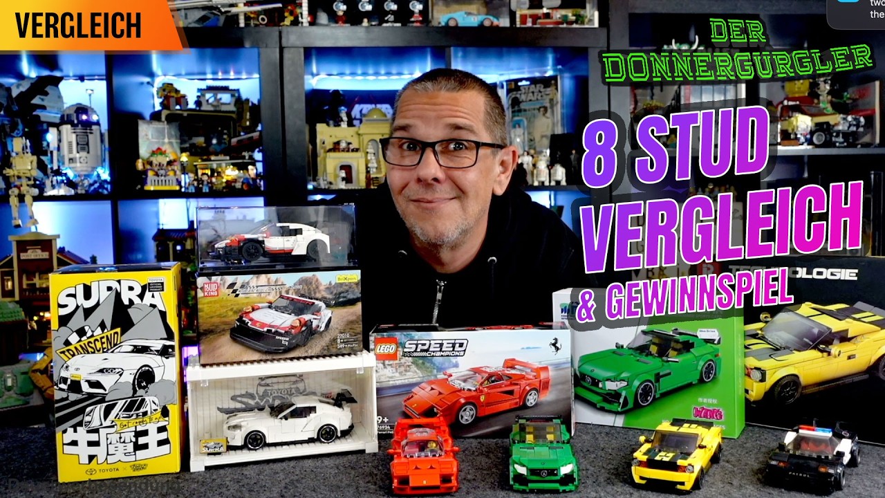 Speed Champions Alternativen im Vergleich & Gewinnspiel! Lego, PowerBlocks, Xbert, Wangi, Mould King