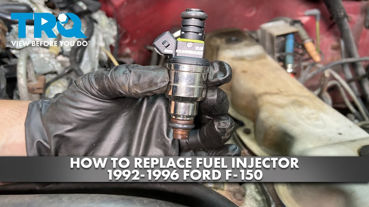 Как заменить топливную форсунку на Ford F-150 1992-1996 годов