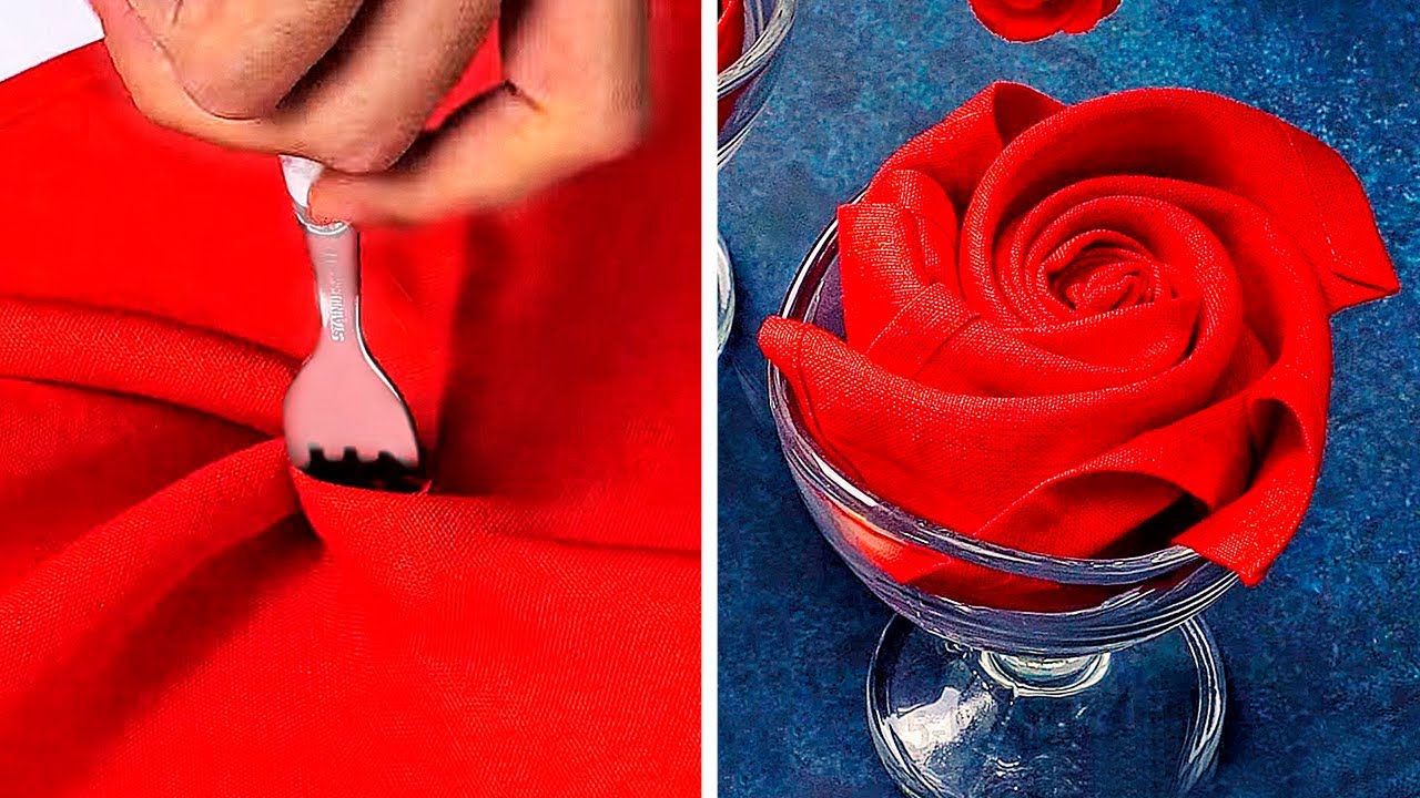 43 EASY NAPKIN FOLDING FOR ANY OCCASION